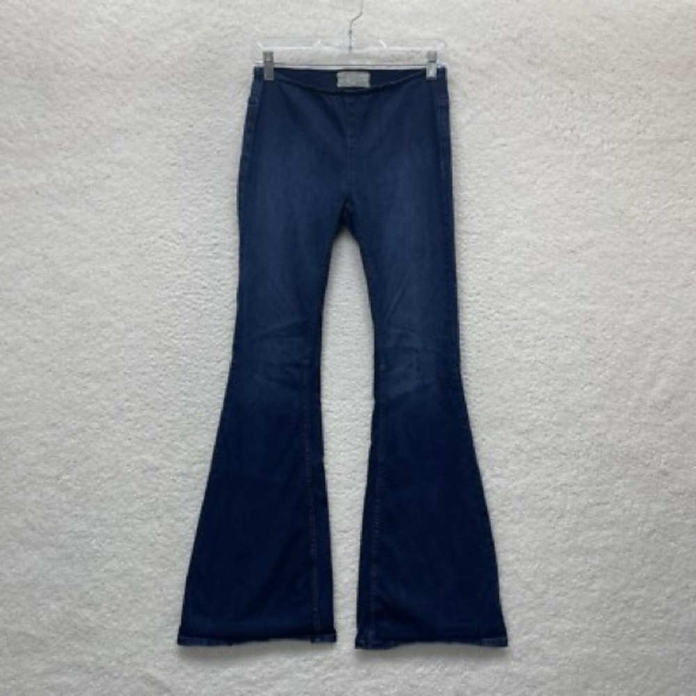 Free People Blue Flared Women Jeans
